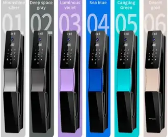 D50 3D yüz tanımalı akıllı kapı kilidi
