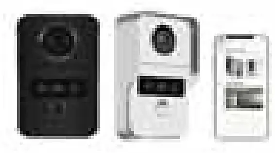 KW02 akıllı WiFi görüntülü kapı zili PoE destekli