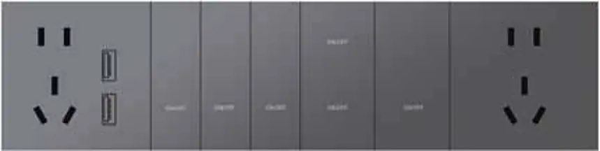JD1 serisi priz ve USB şarj modüllü kombinasyon
